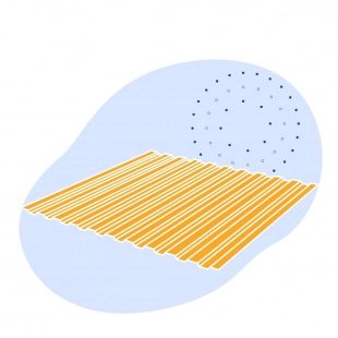 Профнастил стеновой С8-0.65-1200 RAL 7040