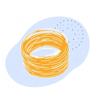 Стальная игольная проволока 1.04 мм У7А ГОСТ 5468-88
