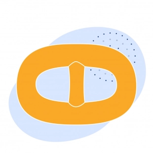 Якорное звено увеличенное с распоркой ГОСТ 228-79 48x288x192x173 мм