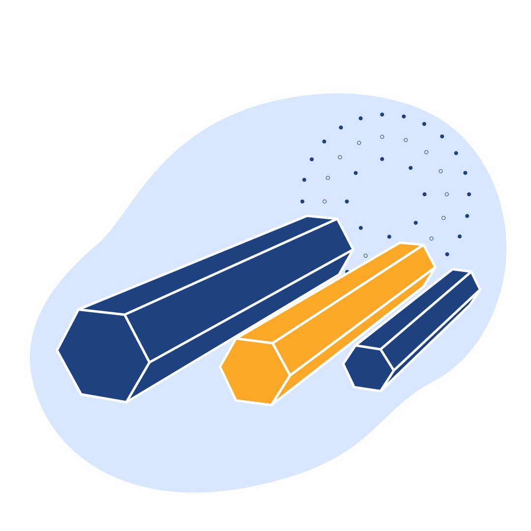 Алюминиевый шестигранник 470 мм AW-2011 EN 573-3