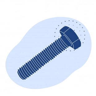 Болт М10x75 мм 40Х ГОСТ 7795-70