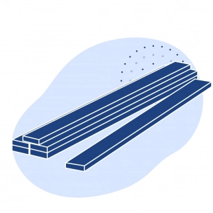 Золотая полоса 10 мм Зл 99.99 ГОСТ 7221-2014