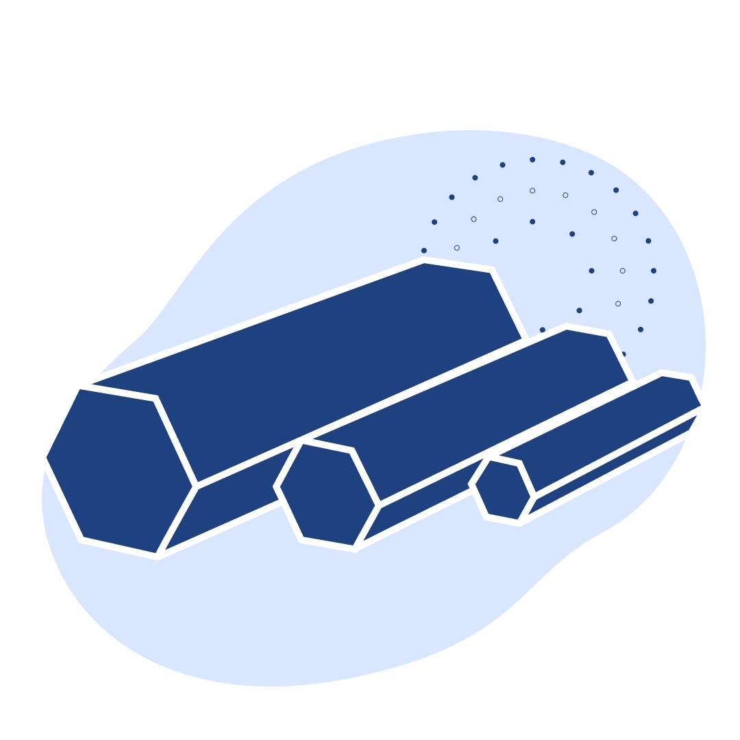 Пруток стальной шестигранный 83 мм ст45 ГОСТ 2879-2006